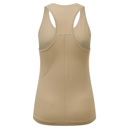 RONHILL Koszulka biegowa damska LIFE TENCEL VEST latte marl