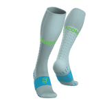 COMPRESSPORT Skarpety kompresyjne FULL SOCKS RUN ether/norse blue