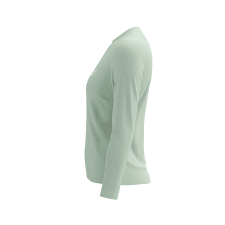 COMPRESSPORT Koszulka biegowa damska z długim rękawem PERFORMANCE LS T-SHIRT aqua