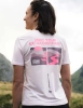 COMPRESSPORT Koszulka biegowa damska z krótkim rękawem TRAINING T-SHIRT UTMB 2025 roseate