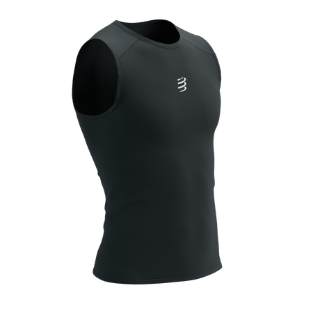 COMPRESSPORT Koszulka biegowa męska TRAIL RACING TANK black