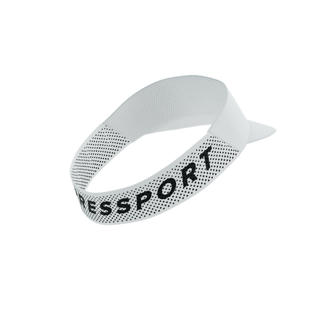 COMPRESSPORT Daszek biegowy PRO RACING VISOR white