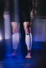 ZEROD Opaski aerodynamiczne na łydki ELITE AEROSLEEVES white