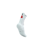 COMPRESSPORT Skarpetki do biegania wysokie PRORACING SOCKS V4.0 RUN HIGH IRONMAN 2025 white