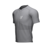 COMPRESSPORT Koszulka biegowa TRAIL HALF-ZIP FITTED SS TOP szara