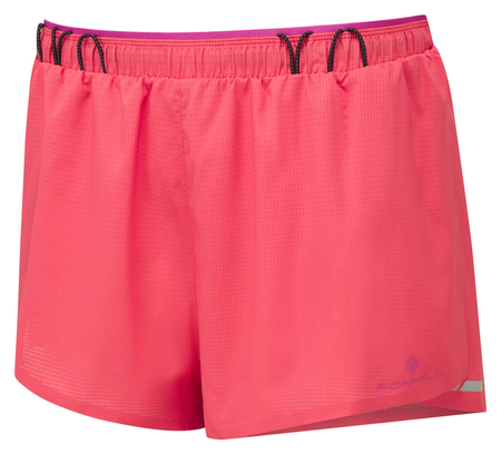 RONHILL Spodenki do biegania damskie TECH RACE SHORTS sunset/razzmatazz