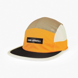 CIELE Czapka biegowa GOCap Field Iconic Bar clementine/sand