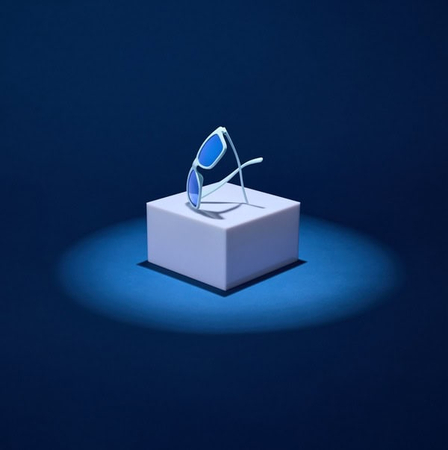 GOODR Okulary przeciwsłoneczne TIDAL G Sea Foam Party Favor