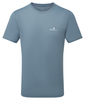 RONHILL Koszulka biegowa męska CORE S/S TEE lake/bright white
