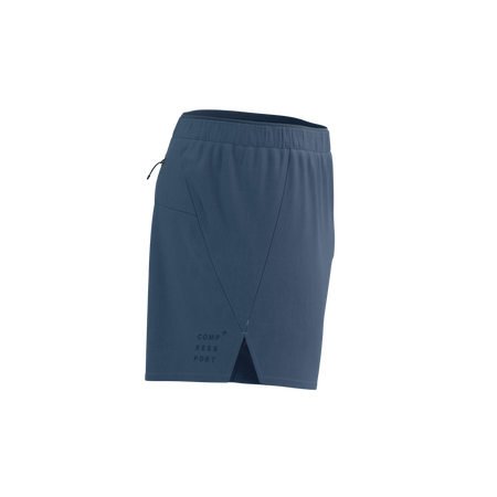 COMPRESSPORT Spodenki biegowe PERFORMANCE SHORT indigo