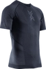 X-BIONIC Koszulka do biegania z krótkim rękawem męska XCEED RUN SHIRT black/rhino grey