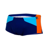 ZEROD Kąpielówki TRUNKS Dark Blue Atoll/Orange