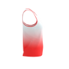 COMPRESSPORT Koszulka biegowa damska PERFORMANCE SINGLET fluo red/white
