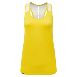 RONHILL Koszulka biegowa damska TECH REVIVE RACER VEST solar/vanilla