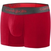 COMFYBALLS Bokserki LONG COTTON red charcoal