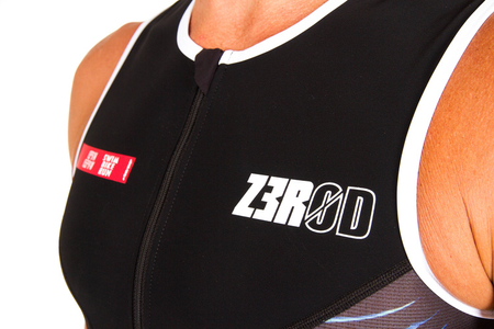 ZEROD Koszulka triathlonowa męska RACER SINGLET the island