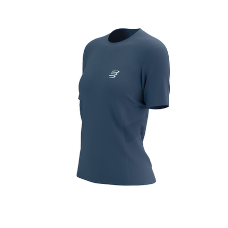 COMPRESSPORT Koszulka biegowa damska PERFORMANCE SS T-SHIRT indigo