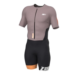 ZEROD Strój triathlonowy RACER TT SUIT cinder grey