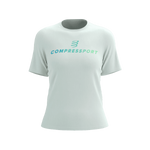 COMPRESSPORT Koszulka lifestyle damska PODIUM SS T-SHIRT star white