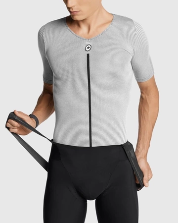 ASSOS Koszulka termoaktywna SUMMER SS SKIN LAYER P1 grey series