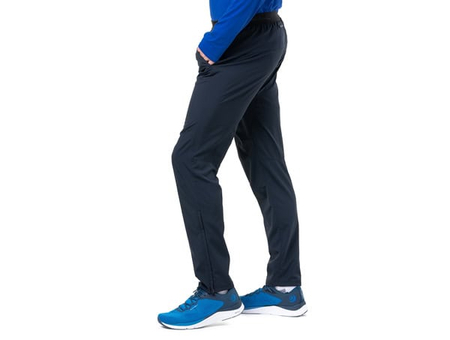 RONHILL Spodnie biegowe męskie CORE SESSION TRACKSTER black/bright white