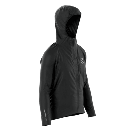 COMPRESSPORT Kurtka biegowa przeciwdeszczowa THUNDERSTORM WATERPROOF JACKET black