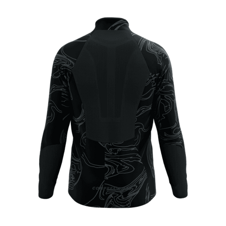 COMPRESSPORT Kurtka biegowa męska HURRICANE WINDPROOF JACKET AURORA black/aurora