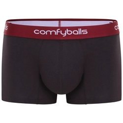 COMFYBALLS Bokserki męskie REGULAR COMFYCEL charcoal vintage red
