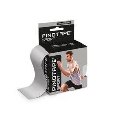 PINOSPORT Wodoodporny tejp dla sportowców PINOTAPE 5 cm x 5 m srebrny