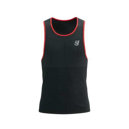 COMPRESSPORT Koszulka biegowa PRO RACING SINGLET black