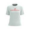 COMPRESSPORT Koszulka lifestyle damska PODIUM SS T-SHIRT sugar