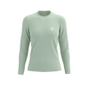 COMPRESSPORT Koszulka biegowa damska z długim rękawem PERFORMANCE LS T-SHIRT aqua