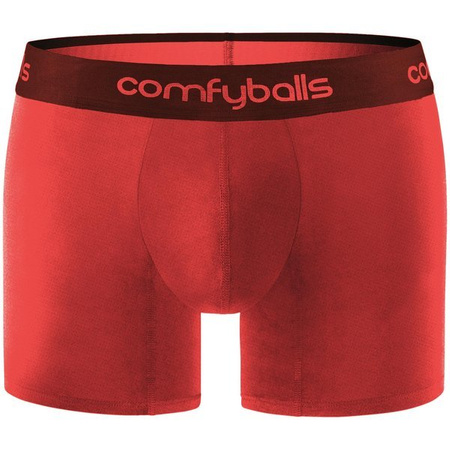 COMFYBALLS Bokserki do biegania LONG PERFORMANCE SUPERLIGHT plasma red