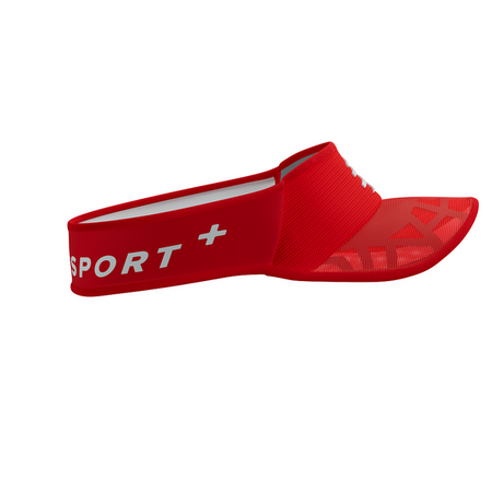 COMPRESSPORT Daszek biegowy SPIDERWEB ULTRALIGHT VISOR red