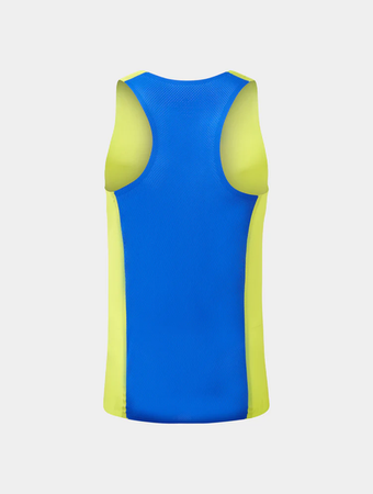 RONHILL Koszulka biegowa męska TECH RACE VEST citrus/azurite