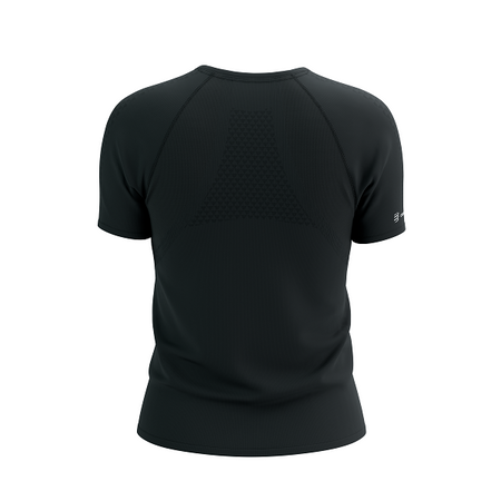 COMPRESSPORT Koszulka biegowa damska TRAIL RACING SS T-SHIRT black