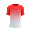 COMPRESSPORT Koszulka biegowa PERFORMANCE SS T-SHIRT fluo red/white