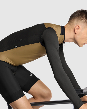 ASSOS Kamizelka rowerowa męska MILLE GT WIND VEST C2 bronze ash