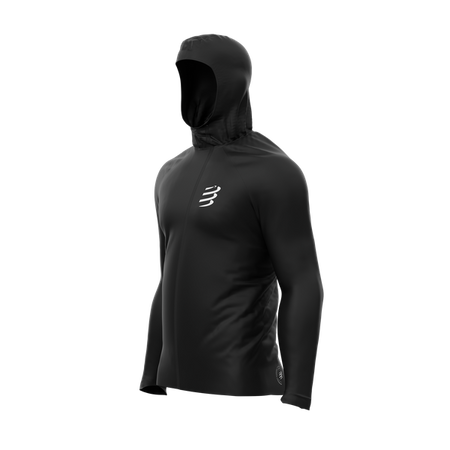 COMPRESSPORT Kurtka biegowa HURRICANE WATERPROOF 10/10 JACKET black