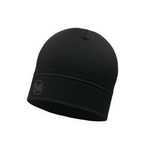 BUFF Czapka do biegania LIGHTWEIGHT MERINO WOOL BEANIE multistripes forest