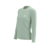 COMPRESSPORT Koszulka biegowa damska z długim rękawem PERFORMANCE LS T-SHIRT aqua