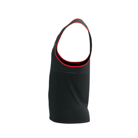 COMPRESSPORT Koszulka biegowa PRO RACING SINGLET black