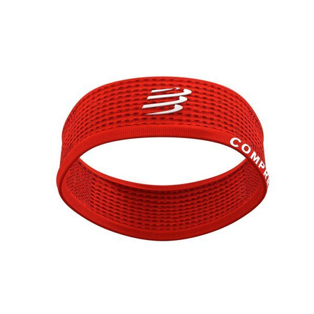 COMPRESSPORT Opaska na głowę THIN HEADBAND ON/OFF v3 czerwona