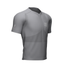 COMPRESSPORT Koszulka biegowa TRAIL HALF-ZIP FITTED SS TOP szara