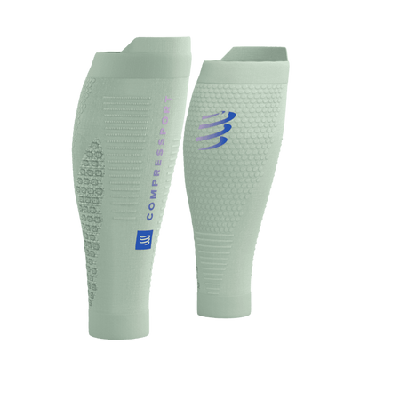 COMPRESSPORT Opaski kompresyjne na łydki R2V3 aqua/jacaranda