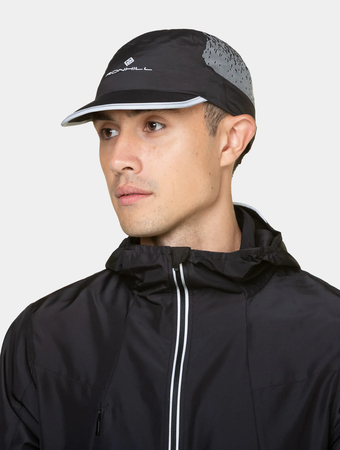 RONHILL Czapka biegowa REFLECT CAP black/reflect