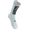 COMPRESSPORT Skarpetki rowerowe PRORACING SOCKS V4.0 BIKE IRONMAN 2025 white