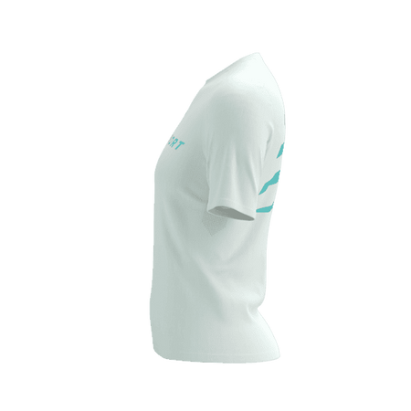 COMPRESSPORT Koszulka lifestyle damska PODIUM SS T-SHIRT star white