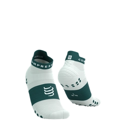 COMPRESSPORT Skarpetki do biegania krótkie PRORACING SOCKS V4 RUN LOW sugar/storm