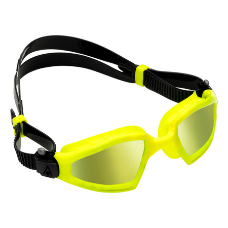 AQUA SPHERE Okulary do pływania KAYENNE PRO Yellow Titanium Mirrored